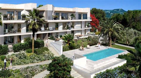 Nice French Riviera 2 Bed Apartment Sea View Swimming Pool