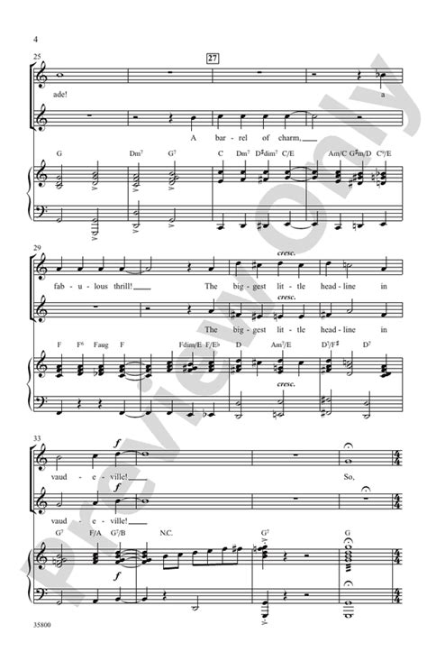 Let Me Entertain You From Gypsy 2 Part Choral Octavo Jule Styne Digital Sheet Music Download