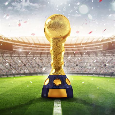 1024x1024 Fifa World Cup Russia 2018 Trophy 1024x1024 Resolution Hd 4k