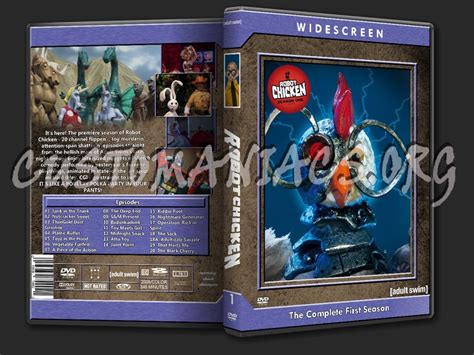 Robot Chicken Season 1 Dvd Cover Dvd Covers And Labels By Customaniacs