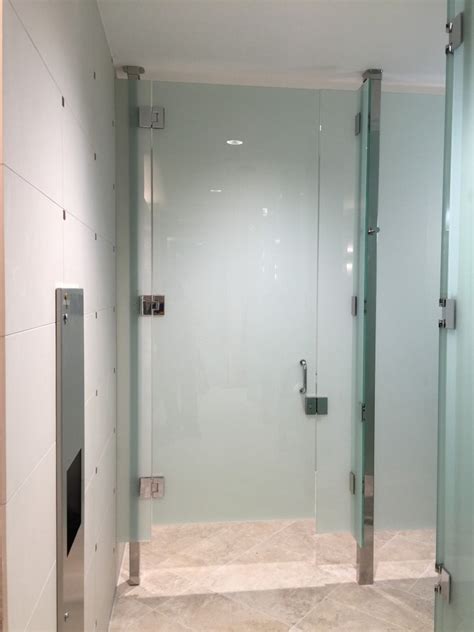 frameless bathroom partitions tempered laminated glass saratoga showcase shower door