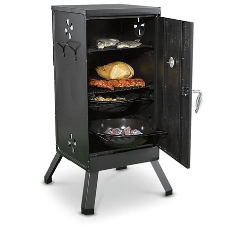 Brinkmann® Charcoal Smoker - 179006, Grills & Smokers at Sportsman's Guide