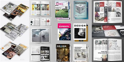 40 Plantillas Para Diseño Y Maquetación De Revistas Magical Art Studio