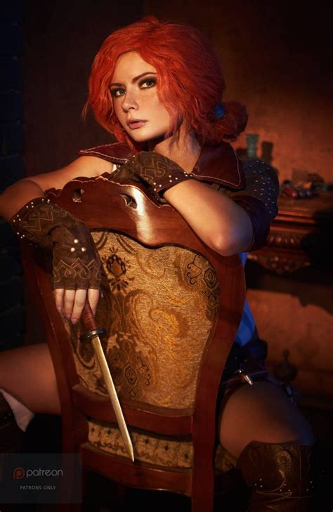 Jannet Incosplay Nude Triss Merigold Cosplay Leaked Sexythots