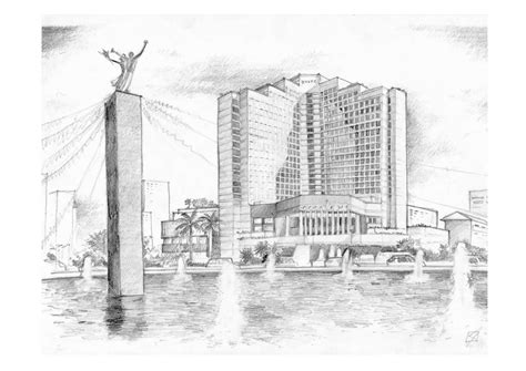 Gambar jalan kota, pemandangan indah taman kota, gambar gedung kota, pemandangan taman, gambar bunga, sketsa gambar taman, gambar taman bunga. Mewarnai Sketsa Gambar Gedung Kota Terbaru - KataUcap