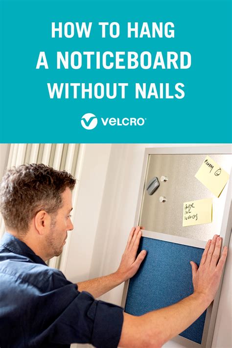 Maybe you would like to learn more about one of these? How to Hang a Noticeboard Without Nails | Office ...