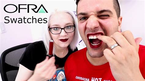 Ofra Liquid Lipstick Swatches And Review 7 Colors Youtube