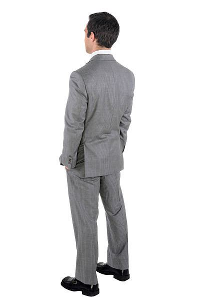 Businessman Standing Business Man Stock Photography White Background