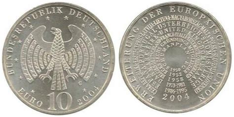 10 Euro European Union Federal Republic Of Germany Numista