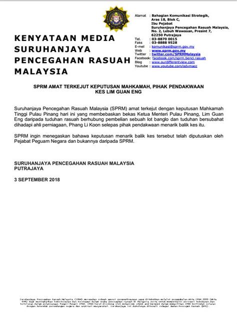 (this article is a translation. SPRM Terkejut Kes Lim Guang Eng Ditarik Balik? - Kerabu ...