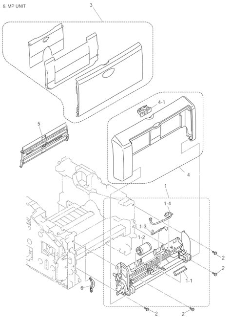 Brother Mfc 8440 Parts List And Illustrated Parts Diagrams