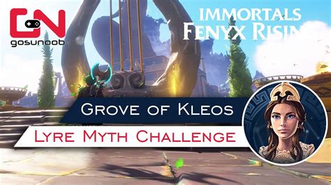 Immortals Fenyx Rising Grove Of Kleos Lyre Myth Puzzle Challenge Athena