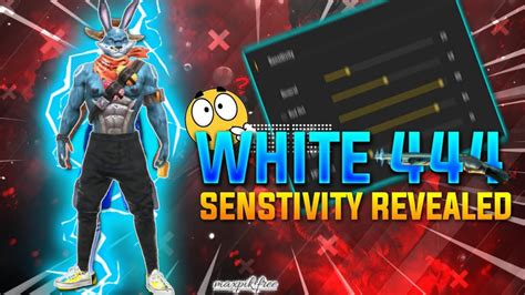 White 444 New Sensitivity Setting In Free Fire Youtube