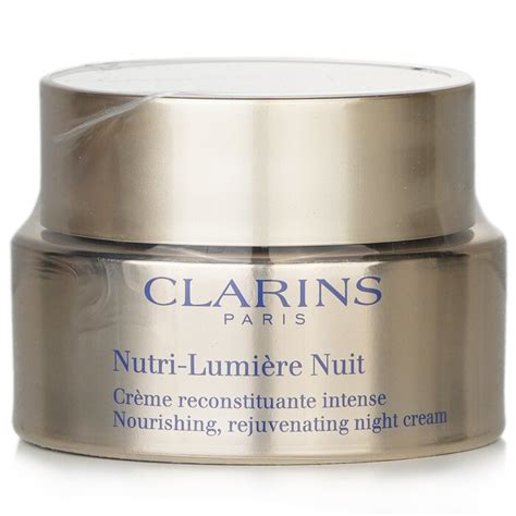 clarins nutri lumiere nuit nourishing rejuvenating night cream 50ml 1 6oz 50ml 1 6oz