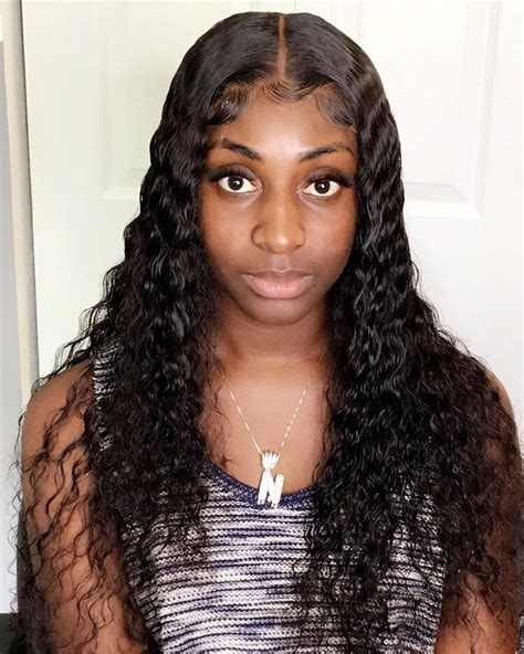thriving hair top virgin human hair pre plucked water wave glueless 5×5 hd lace front wigs tr125