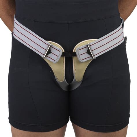 Hernia Support Bilateral Scrotal Elastic Truss Size Large 37 40
