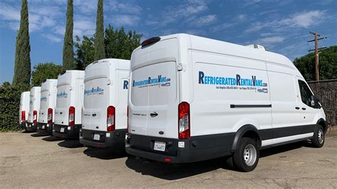 Refrigerated Rental Vans