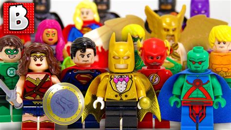 Every Lego Justice League Minifigure Ever Made Collection Review