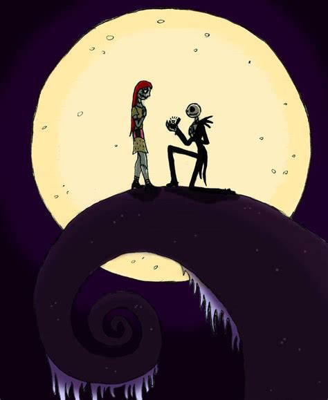 The Proposal by HollyBecker Jack proposes to Sally on Spiral Hill on