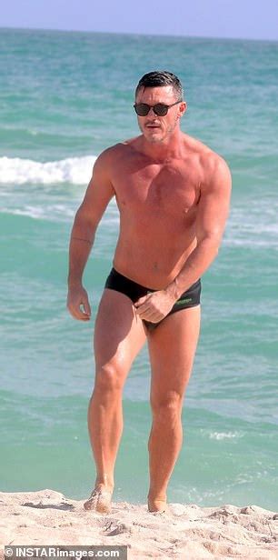 Luke Evans 40 Flaunts His Incredible Hunky Physique In TINY Briefs In