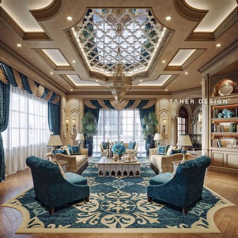 Luxury Mansion Dubai — Taher Design Studio Luxury Mansions Interior