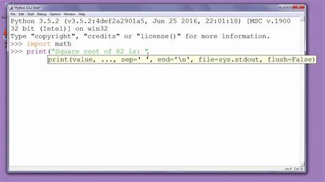 Now we arrive at your question, how to calculate square root. How to find square root of a number in Python - example ...