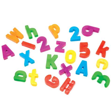 Knowledge Tree Educational Insights Inc Magnetic Letters And Numbers