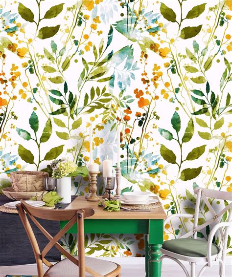 Removable Peel N Stick Wallpaper Self Adhesive Wall Etsy In 2021