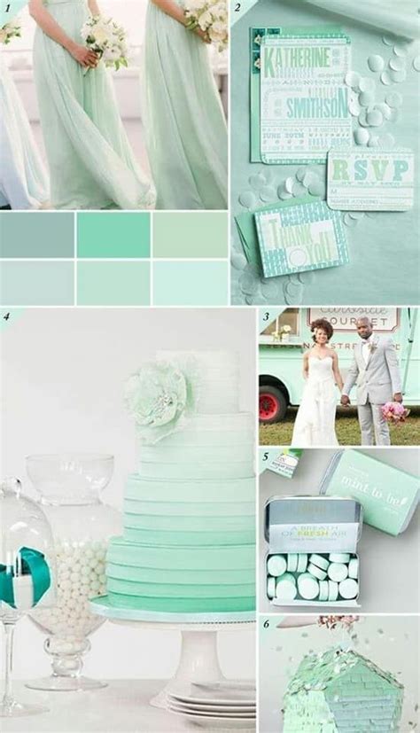 Pin By Anesha Haresh On Color Combination Mint Wedding Wedding Mint