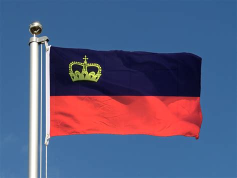 The flag of liechtenstein (german: Liechtenstein - Flagge 60 x 90 cm - FlaggenPlatz