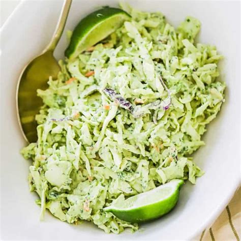 Avocado Lime Slaw With Video How To Feed A Loon