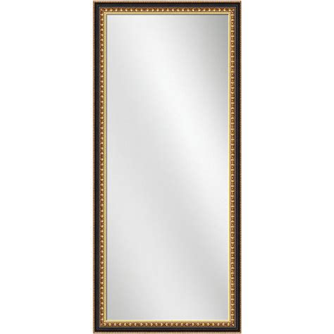 Find new floor & full length mirrors for your home at joss & main. F-1606 Gold Frame w/Black 24 x 60 Full Length Mirror 2 1/2 ...