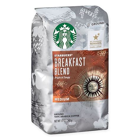 Starbucks® 12 Oz Breakfast Blend Ground Coffee Bed Bath And Beyond