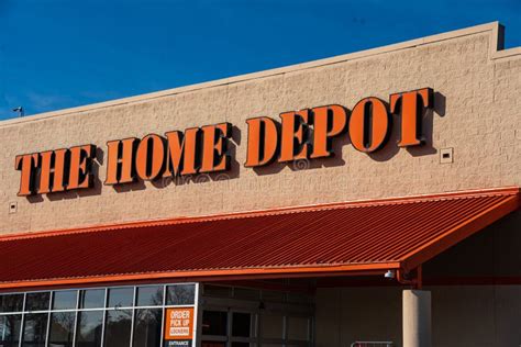 The Home Depot Sign Editorial Photography Image Of Store 164596762
