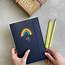 Personalised Refillable A5 Rainbow Notebook By Undercover 