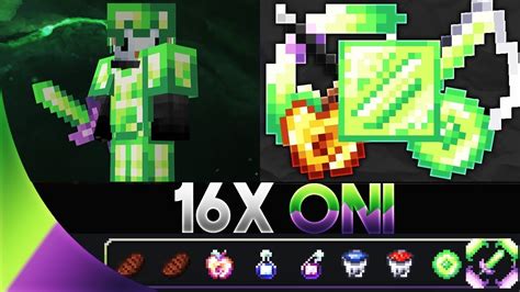 Oni 16x Mcpe Pvp Texture Pack Fps Friendly Gamertise