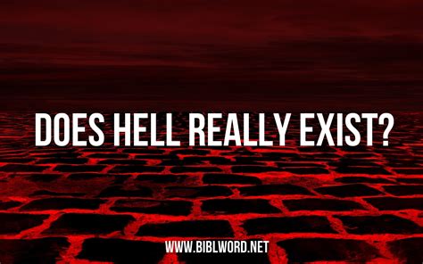 Does Hell Really Exist? | Biblword.net