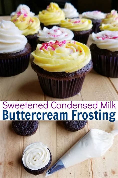 Condensed Milk Buttercream Frosting Cooking With Carlee