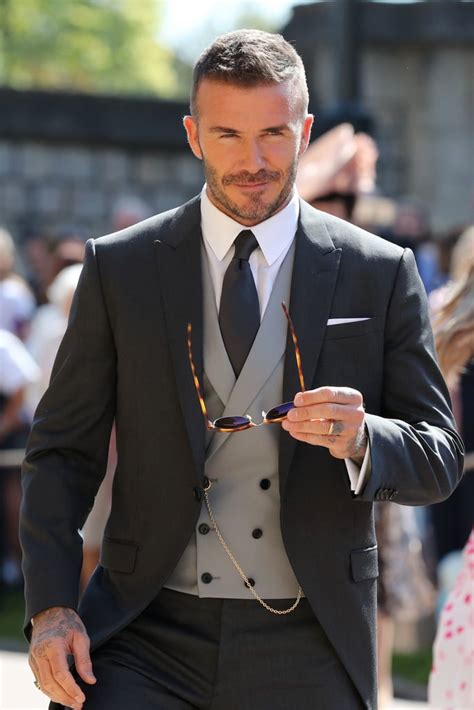 David Beckham At Royal Wedding 2018 Pictures Popsugar Celebrity Uk