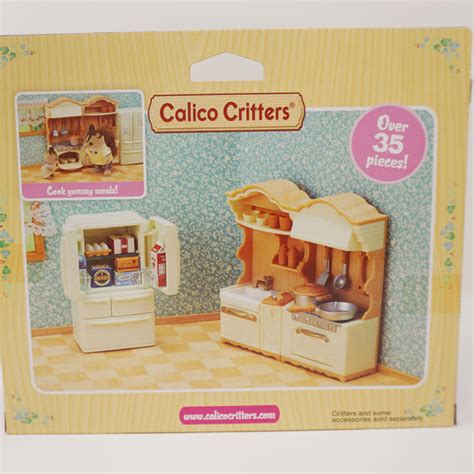 Kitchen Play Set Calico Critters Mary Bear