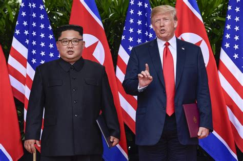 Donald Trump And Kim Jong Un Pledge Peace After Extraordinary Meeting