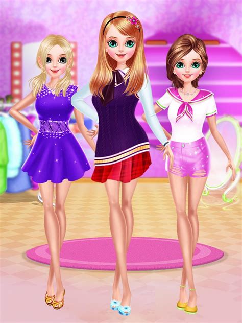 School Fashion: Makeup, Dress up game for Girls for ...