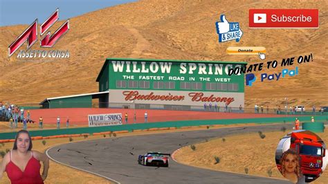 Assetto Corsa VRC California Raceway V1 1 Willow Springs USA Test