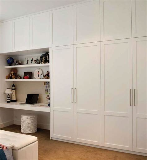 This post may contain affiliate links. built in wardrobe and desk - Google Search | Строительство ...