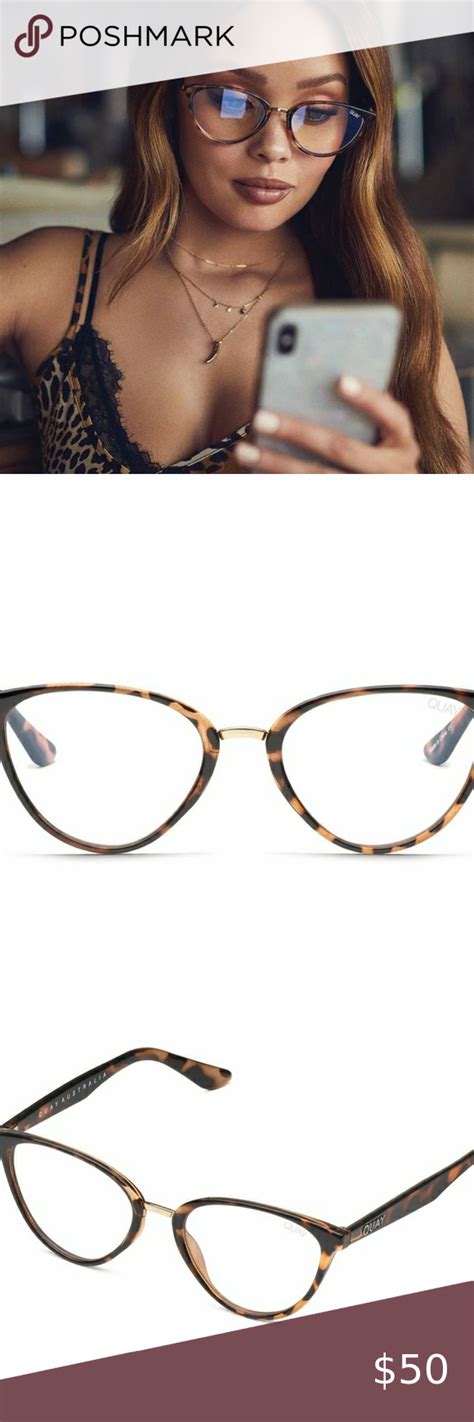 Quay Australia Rumours Blue Light Glasses Glasses Accessories