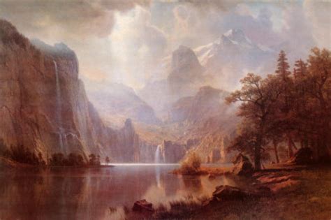 America The Beautiful 19th Century Landscape Painting Sammamish