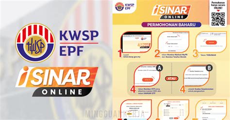 Melakukan semakan penyata untuk tahun terkini atau sebelumnya. Cara Permohonan Baharu i-SINAR KWSP Secara Online