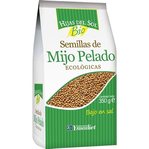 Comprar Bio semillas de mijo pelado ecológicas envase 350 g HIJAS DEL