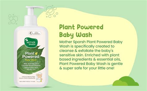 Buy Mother Sparsh Plant Powered Natural Hydrating Baby Wash With