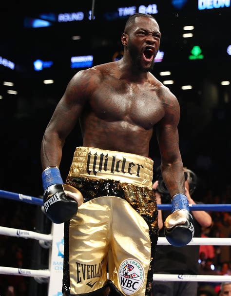 What is deontay wilder's record? Deontay Wilder knocks opponent out cold with a bone ...